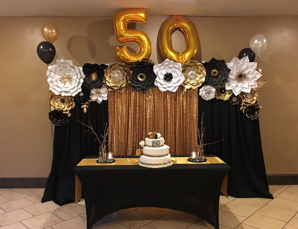 50th Birthday Decoration