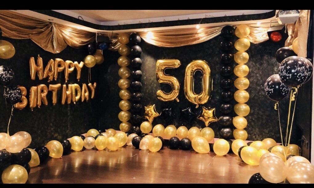 50th Birthday Decoration Services